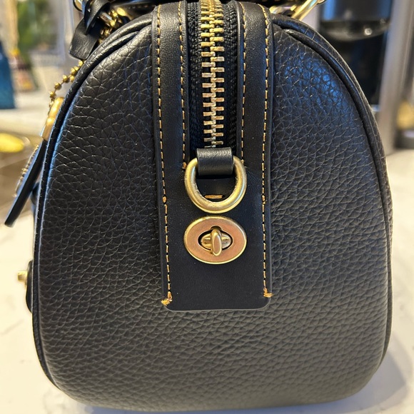 Coach Black Ruby Satchel - Picture 3 of 9